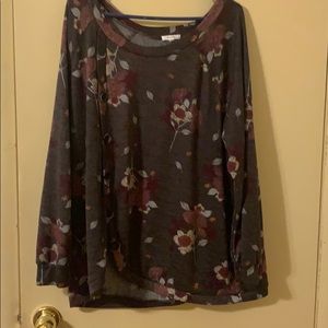 Maurices Size 2 Floral Sweater
